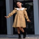 پیراهن آستین بلند مدل پرنیا