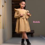 پیراهن آستین بلند مدل پانیذ