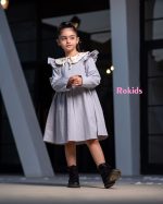 پیراهن آستین بلند مدل پرنیا - تصویر 2